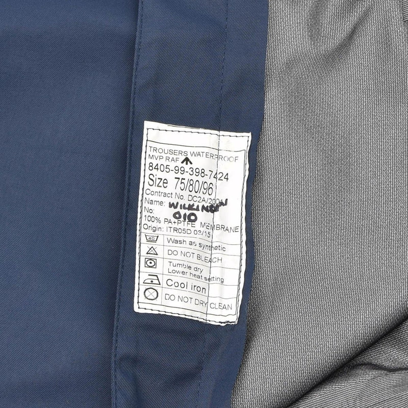 mvp raf waterproof trousers