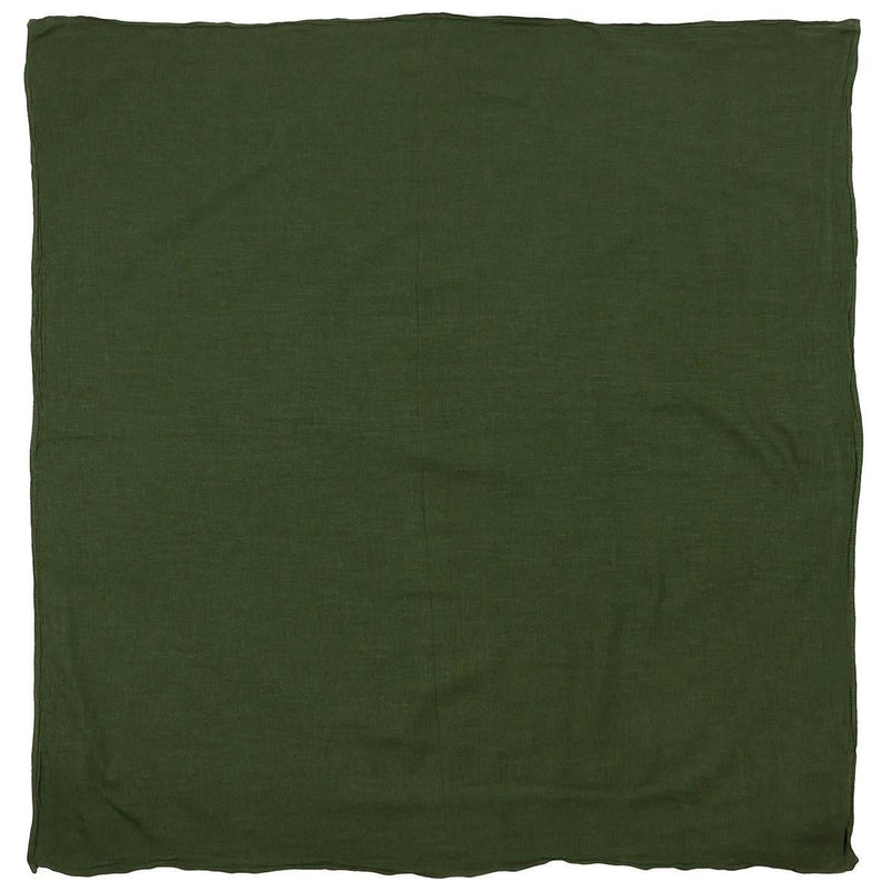 Swedish army bandana scarf olive lightweight breathable 80x80cm winter vintage scarf