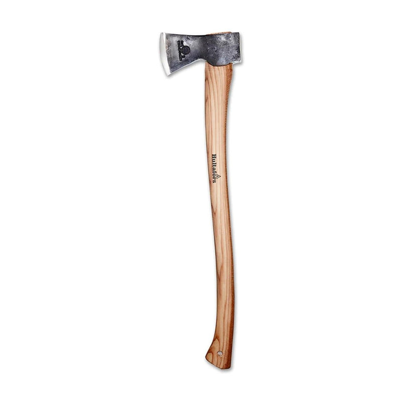 HULTAFORS Qvarfot Felling bushcraft survival Axe long hickory hatchet shaft sharpened carbon steel 58HRC blade ax head