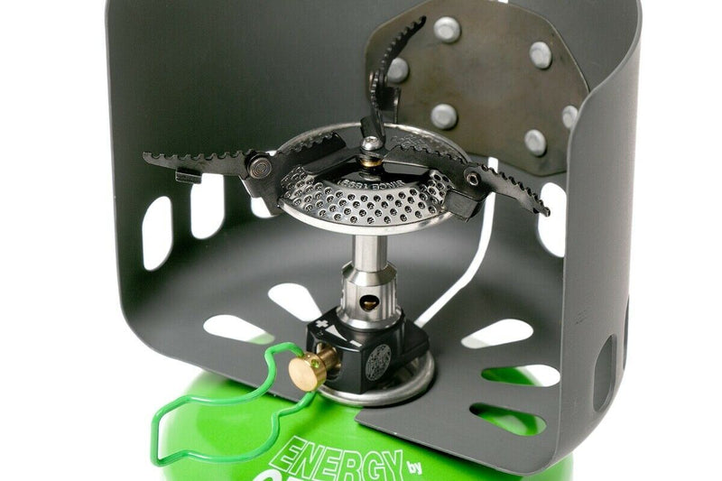 OPTIMUS ELECTRA FE Cook System Gas Stove Camping Hiking Woods Burner Outdoor Pan fast heating